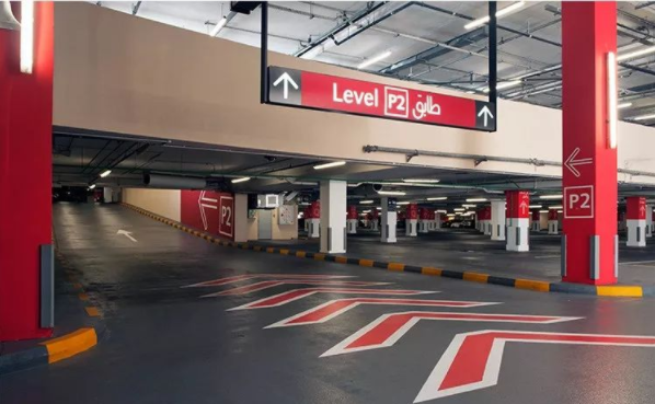 商貿中心停車場導視圖該如何設計？