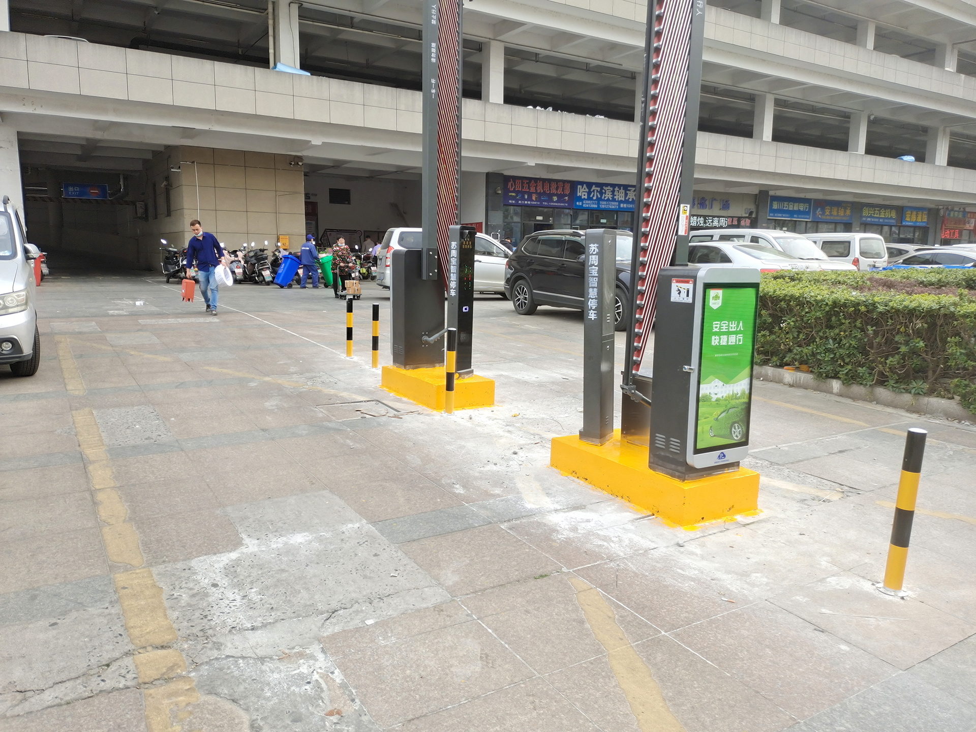 吳江賽格電子廣場-車牌識別收費系統